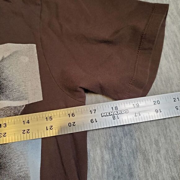 Vtg Billabong Shirt Mens Small Brown Graphic Skate Surf Tee - Picture 4 of 7